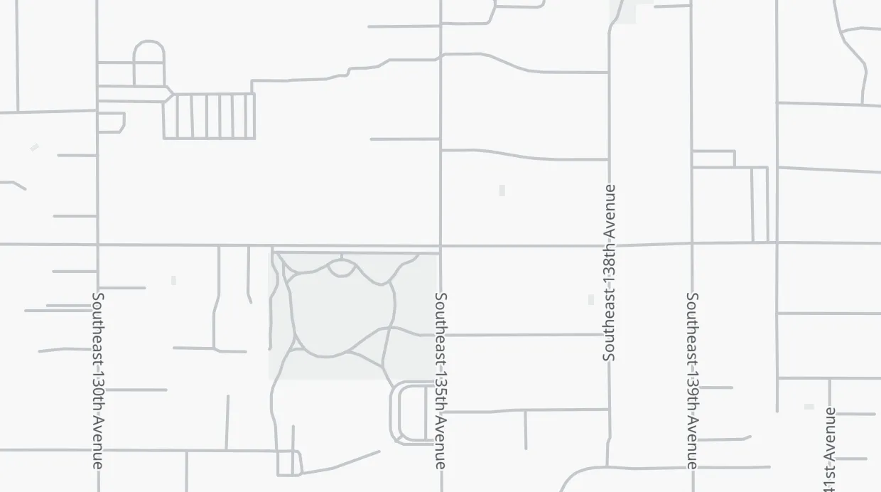 A map of the streets around Lincoln Park