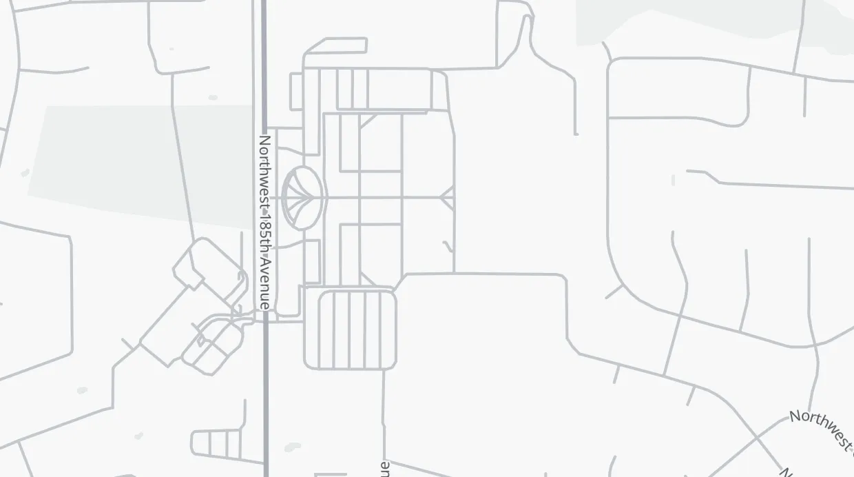 A map of the streets around Westview High School