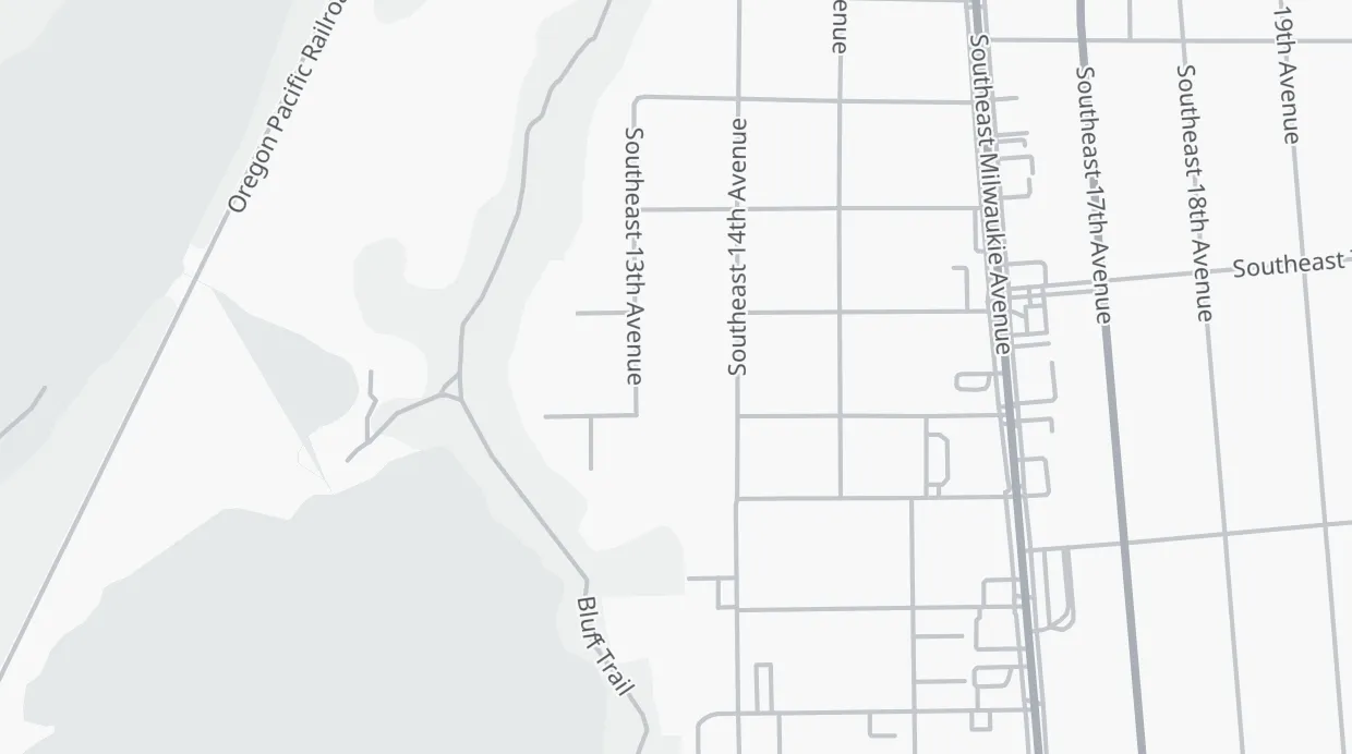 A map of the streets around Llewellyn Elementary School