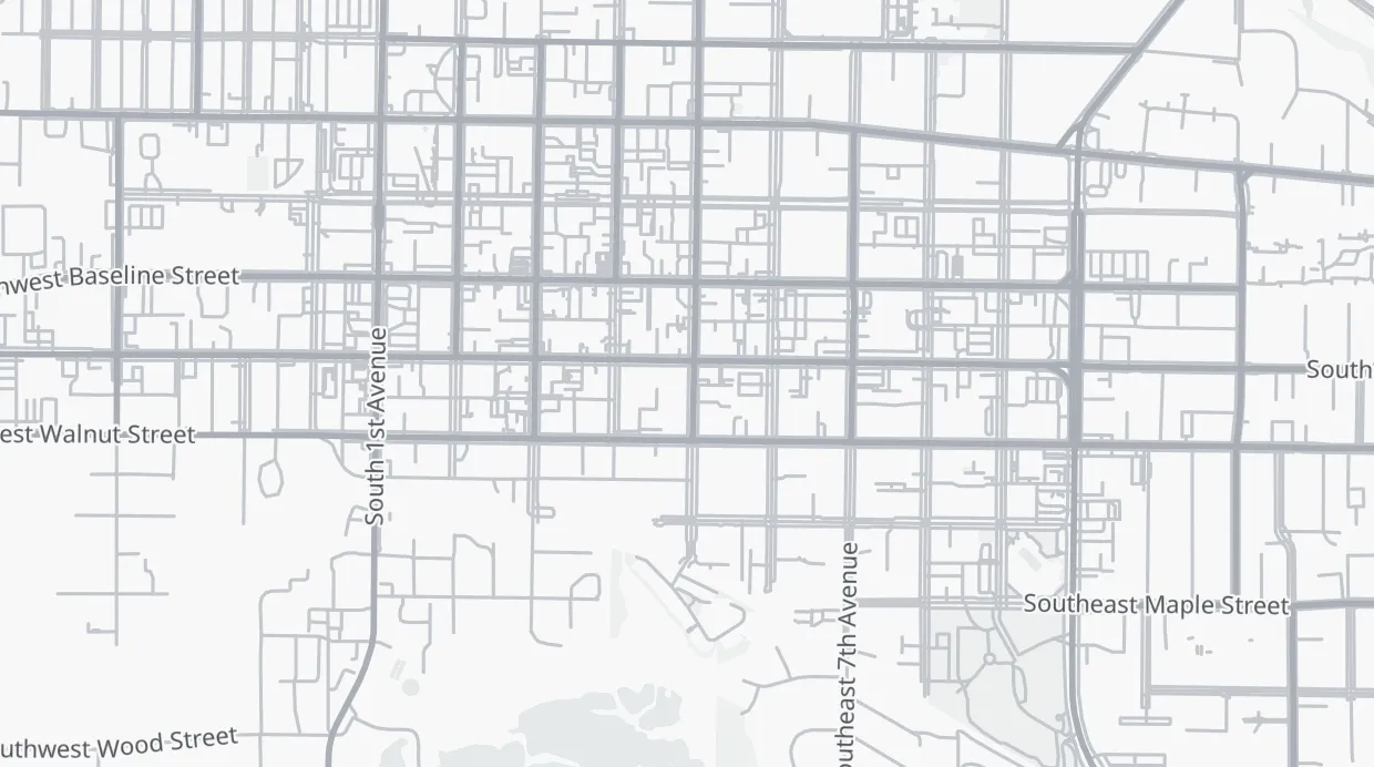 A map of the route