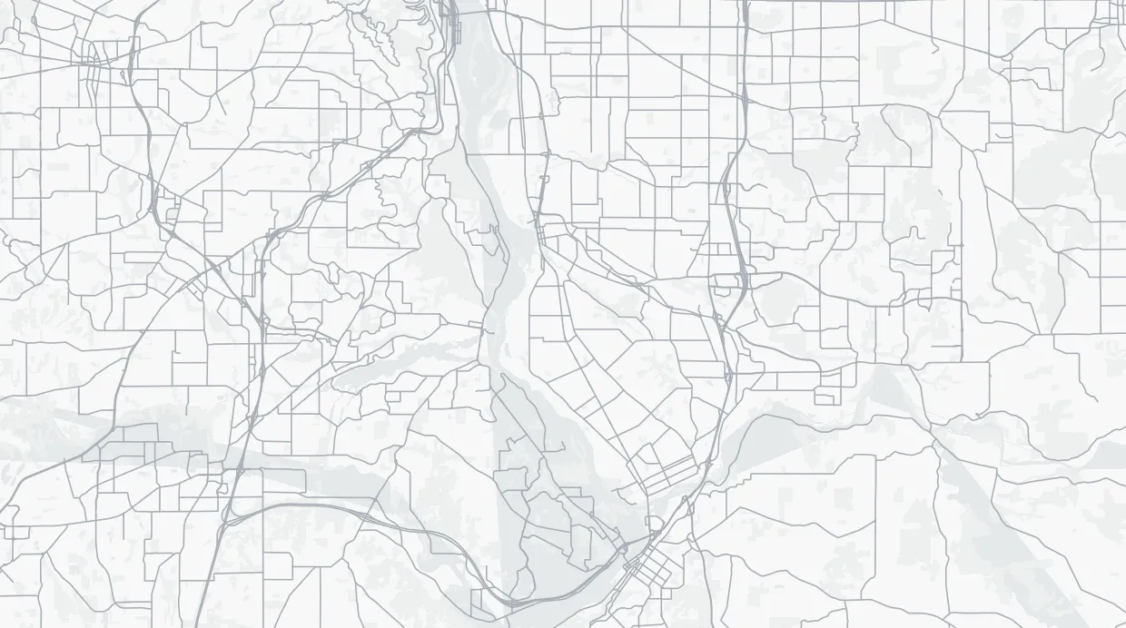 Un mapa de la ruta