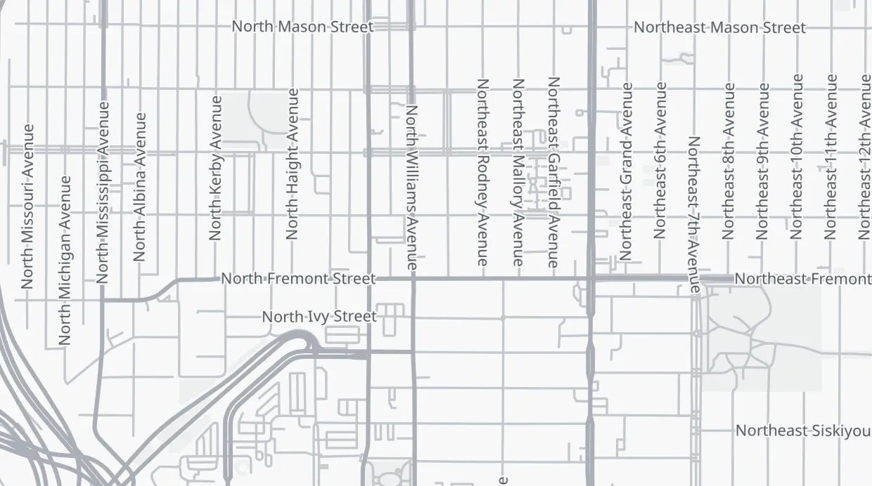 A map of the route