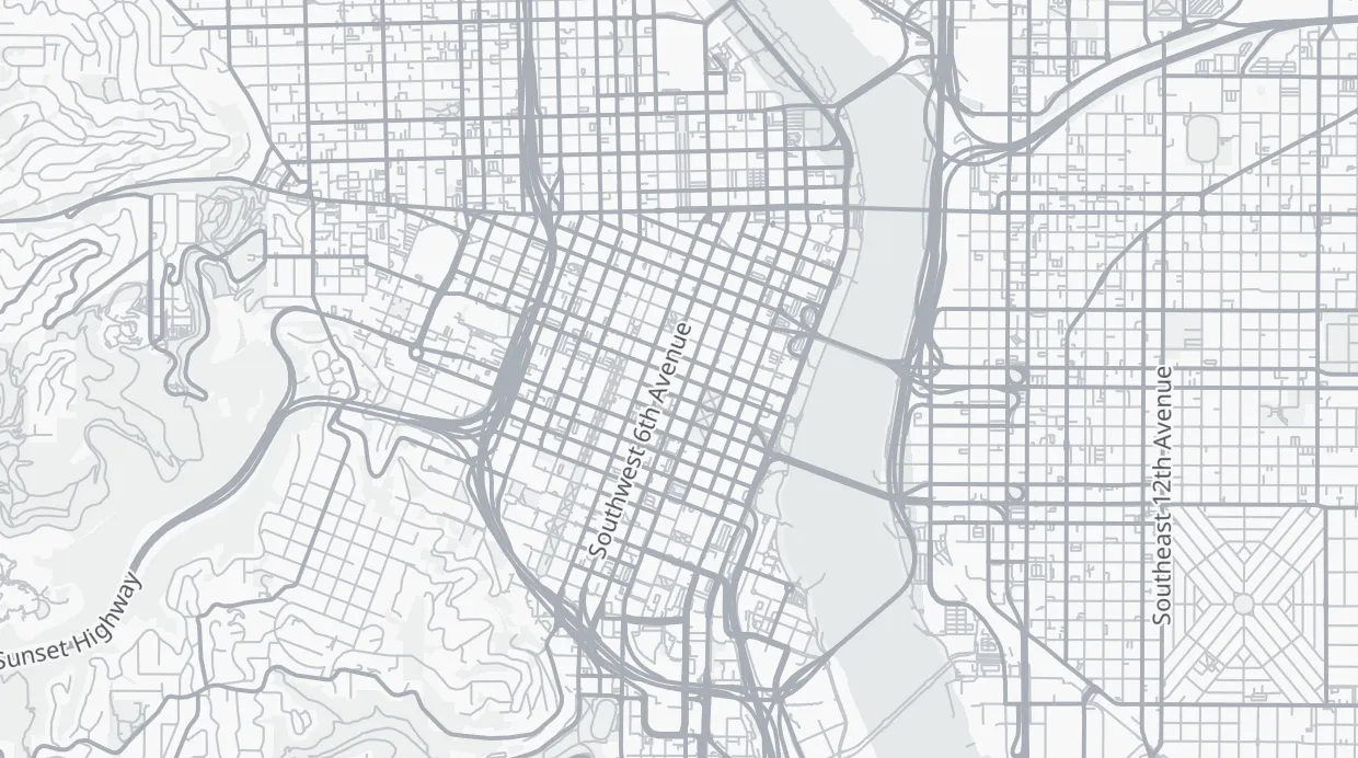 Un mapa de la ruta