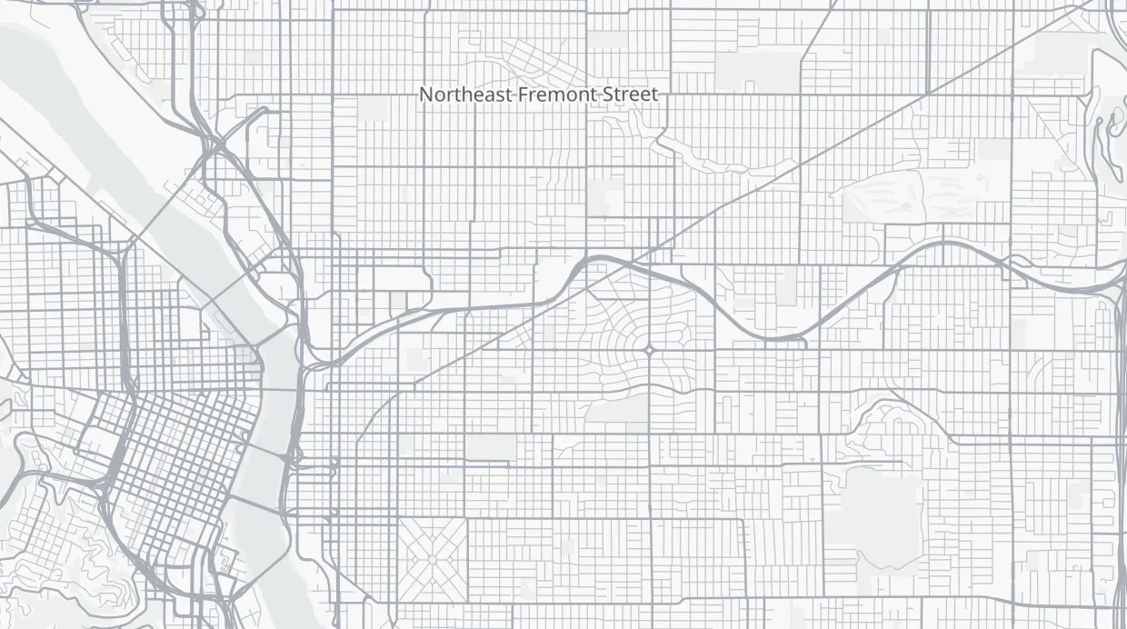 Un mapa de la ruta