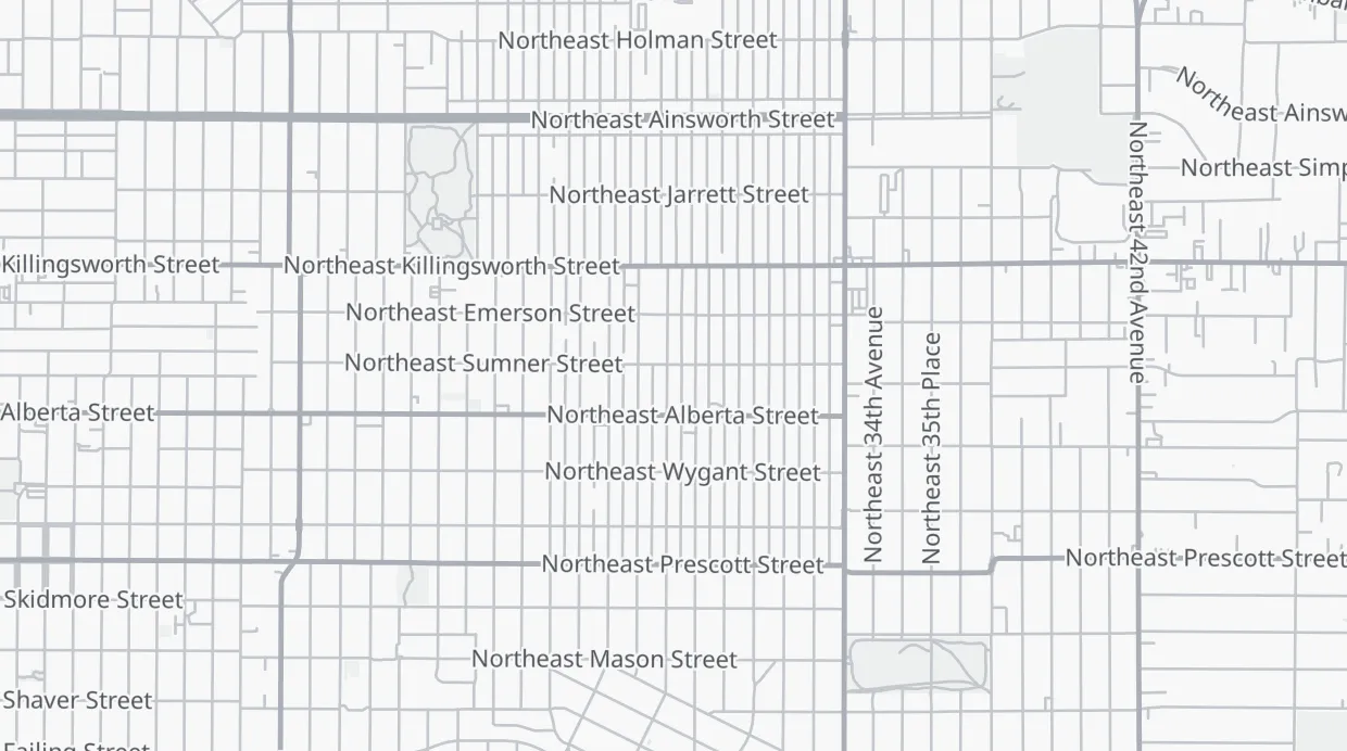 A map of the route